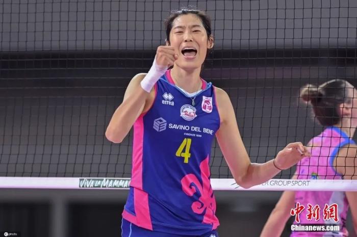 朱婷率队三连胜 首发登场获7分 伤病困扰引关注