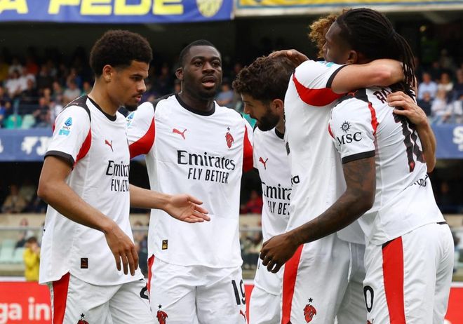 AC米兰逆转维罗纳终结连败积分升至第二